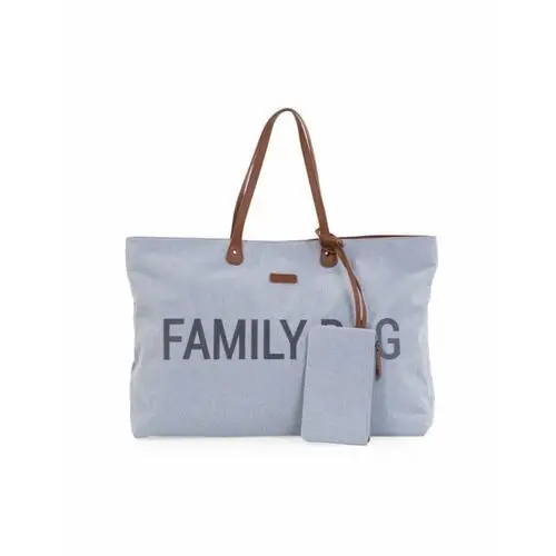 Childhome Torba Family Bag Kanwas szara