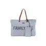 Childhome Torba Family Bag Kanwas szara Sklep