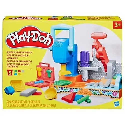 Ciastolina Play Doh Kolorowy Warsztat Zestaw z akcesoriami F9141