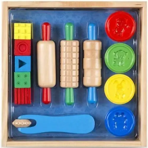 Ciastolina z wałkiem i stemplami Melissa and Doug