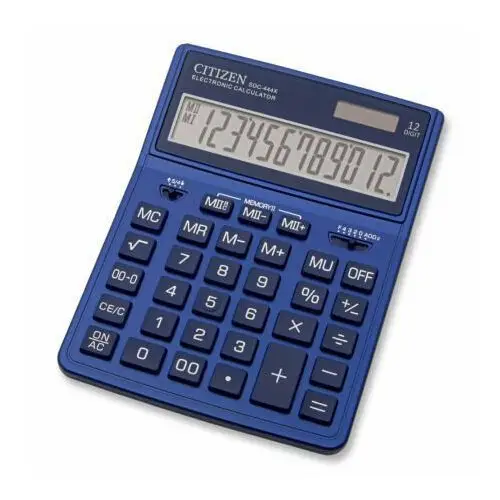 Citizen Kalkulator sdc444xrnve 12-cyfrowy, 204x155mm, granatowy