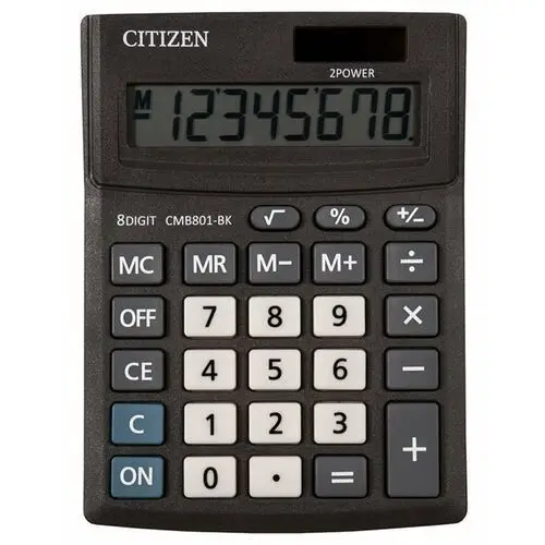 Citizen systems Kalkulator biurowy citizen cmb801-bk business line, czarny
