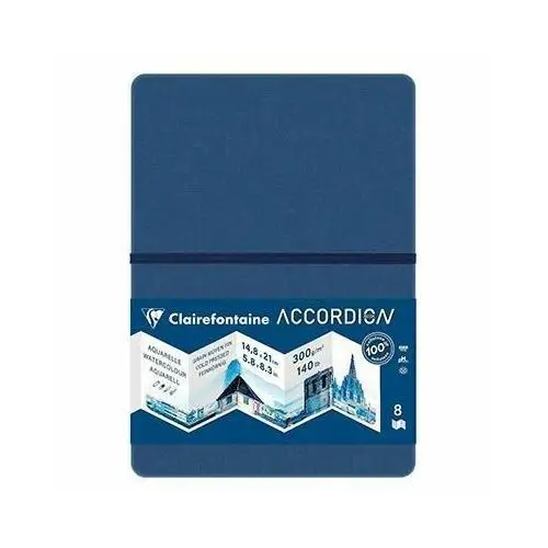 Blok akwarelowy Accordion 300g A5 Clairefontaine