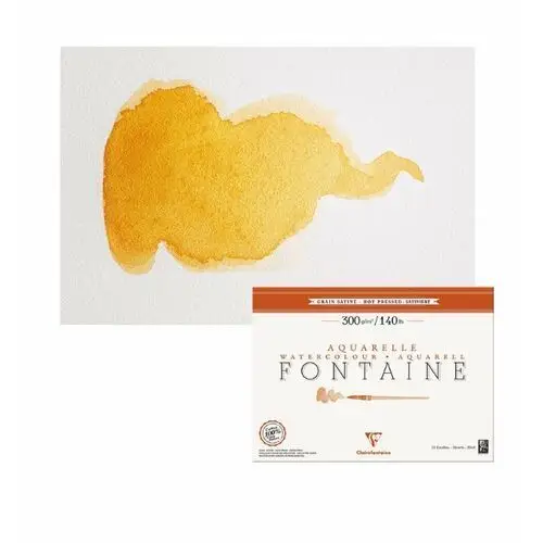 Blok akwarelowy Fontaine Grain Satine 24x30 cm, 300g