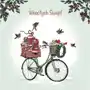 Karnet swarovski kw bn wesołych świąt rower Clear creations Sklep