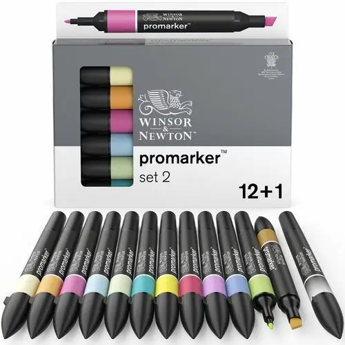 Colart international s.a. Zestaw promarkerów, winsor&newton, 12 sztuk