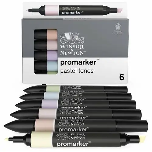 Colart international s.a. Zestaw promarkerów, winsor&newton, 6 sztuk