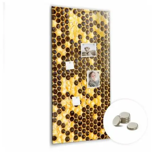 Magnetyczny Organizer na Ścianę 120x60 cm - Plaster miodu