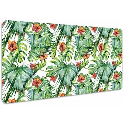Mata na biurko Hawajskie rośliny 100x50 cm