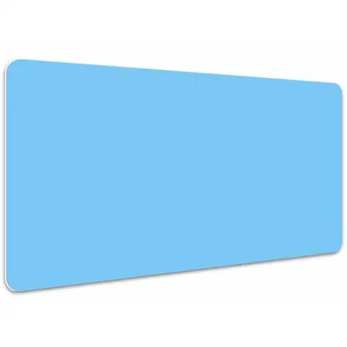 Mata na biurko Pastelowy niebieski 100x50 cm