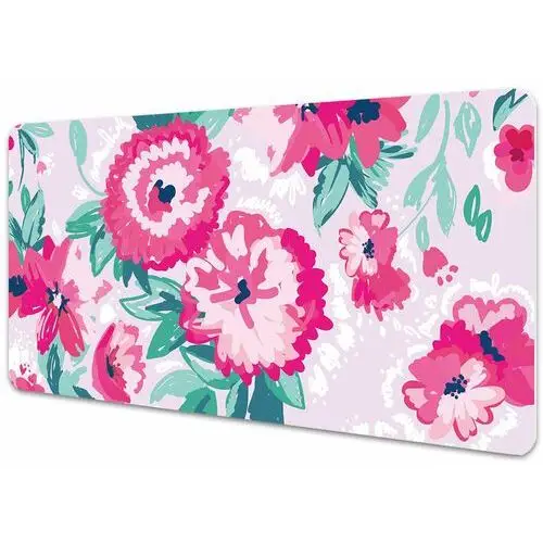 Coloray Mata ochronna na biurko piękne kwiaty 90x45 cm