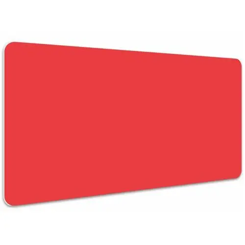 Mata ochronna na biurko Pomarańczowo czerwony 100x50 cm