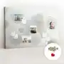 Coloray Organizer na ścianę xxl, tablica korkowa 120x80 cm - piłki abstrakcja + pinezki Sklep