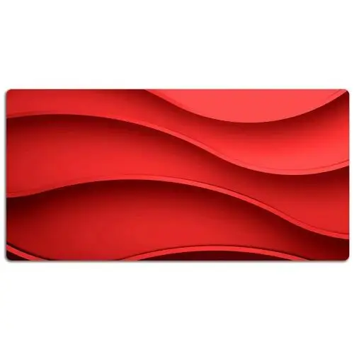 Podkładka na biurko Abstrakcja w kolorze czerwonym 120x60 cm