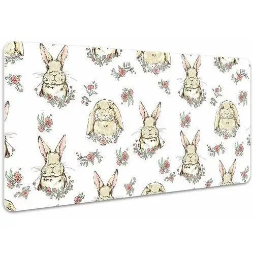 Podkładka na biurko dla dzieci Małe króliki 100x50 cm