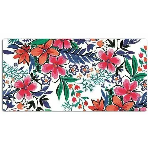 Coloray Podkładka na biurko z nadrukiem kwiatowe kolory 120x60 cm