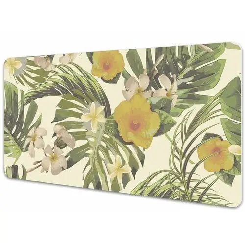 Coloray Podkładka na całe biurko egzotyczne rośliny i kwiaty 90x45 cm