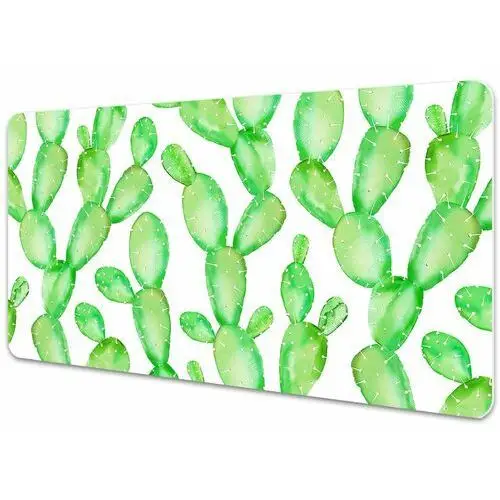 Coloray Podkładka na całe biurko pastelowe kaktusy 90x45 cm