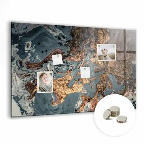 Tablica na magnes - dekoracyjny marmur - 90x60 cm Coloray