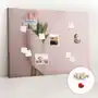 Coloray Wielka tablica korkowa 100x140 cm z grafiką - bukiet kwiatów + drewniane pinezki Sklep