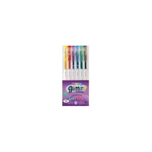 Patio długopisy żelowe brokat 6 kolorów Colorino