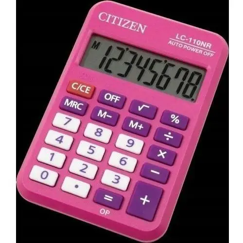 Kalkulator lc-110nr-pk różowy Confortime