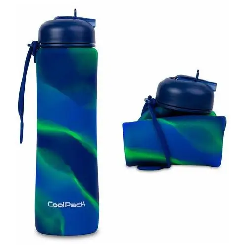Coolpack Bidon silikonowy pump 600 ml boys blue z14772