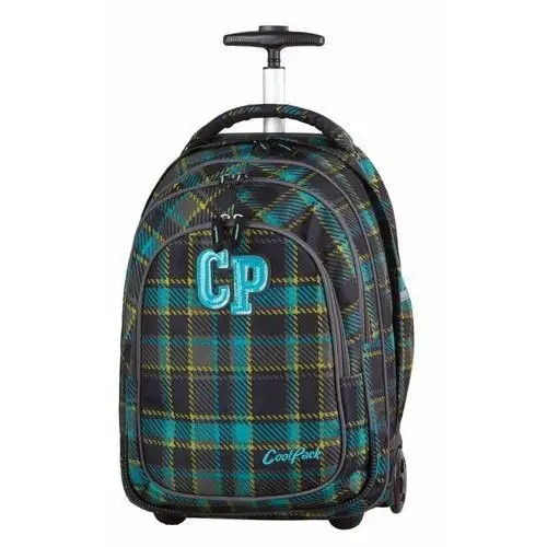 Plecak szkolny dla chłopca czarny CoolPack Target trzykomorowy