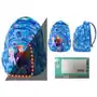 Plecak szkolny dla chłopca i dziewczynki błękitny CoolPack dwukomorowy Sklep