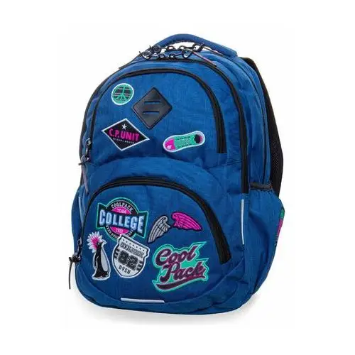 Coolpack Plecak szkolny dla chłopca i dziewczynki niebieski dwukomorowy