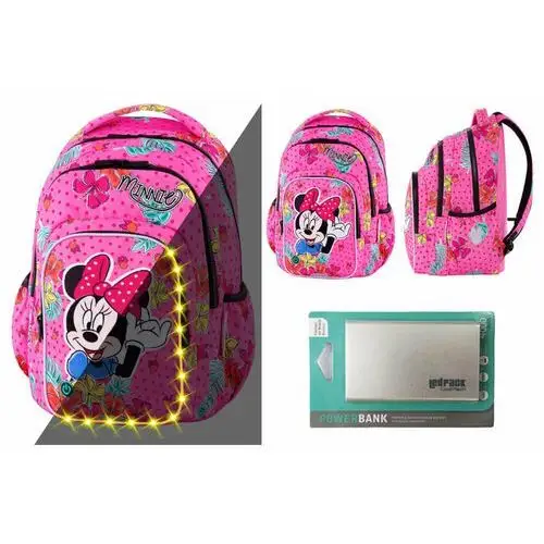 Plecak szkolny dla chłopca i dziewczynki różowy dwukomorowy Coolpack
