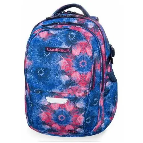 Plecak szkolny dla chłopca różnokolorowy CoolPack kwiaty wielokomorowy