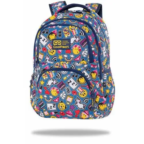 Coolpack Plecak szkolny dla dziewczynki niebieski trzykomorowy