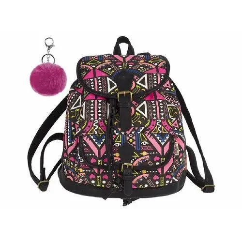 Plecak szkolny dla dziewczynki różnokolorowy jednokomorowy Coolpack