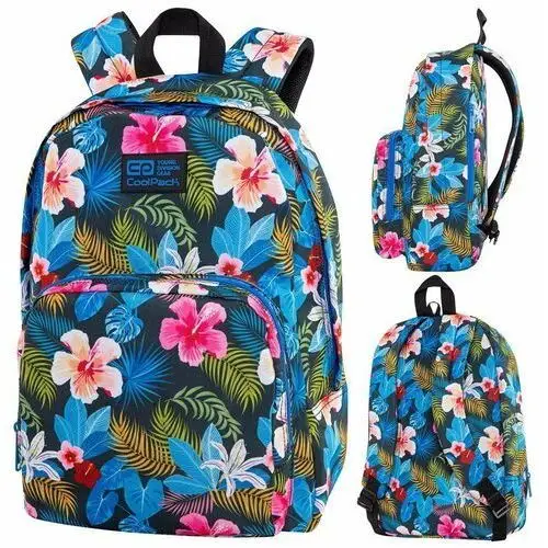 Plecak szkolny dla dziewczynki różnokolorowy CoolPack jednokomorowy