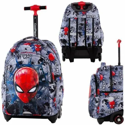Coolpack Plecak szkolny jack spiderman black b53303