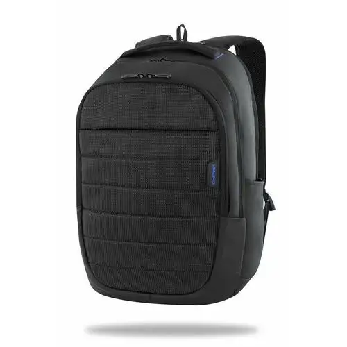 Coolpack Plecak szkolny młodzieżowy czarny icon biznes blue trzykomorowy