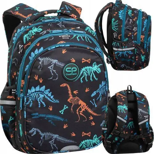 Coolpack Plecak Szkolny Młodzieżowy Dla Chłopca Dinozaury