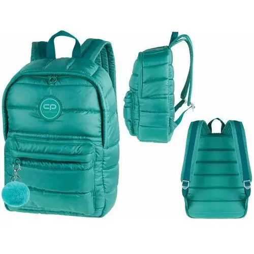 Plecak szkolny młodzieżowy Coolpack Ruby Green 12539CP nr A105 jednokomorowy, kolor zielony