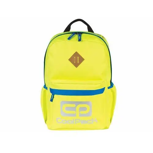 Plecak szkolny młodzieżowy żółty CoolPack Jump Yellow Neon 44592CP jednokomorowy, kolor zielony