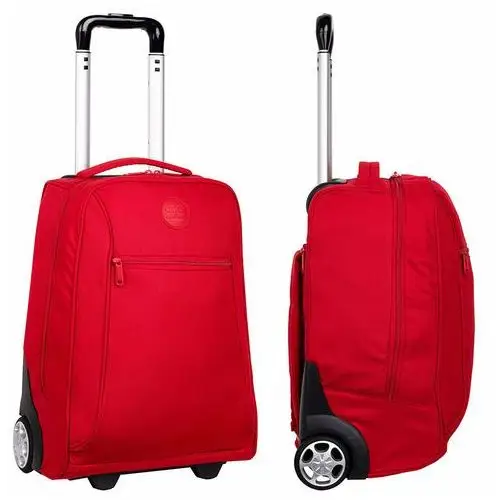 Coolpack Plecak szkolny na kółkach compact rpet red f086642