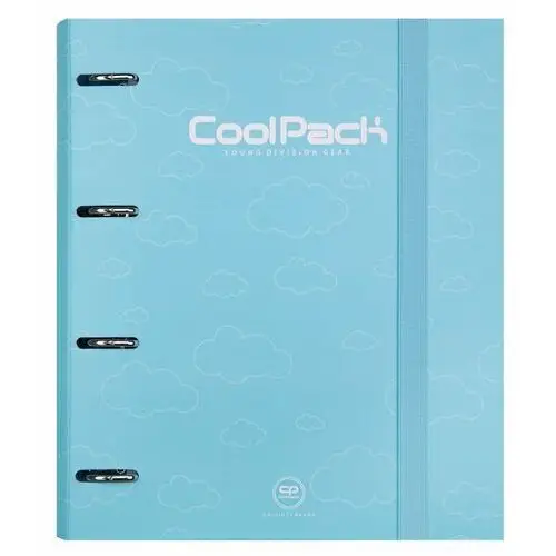 Segregator a4 4r, pastel z kartkami, niebieski Coolpack