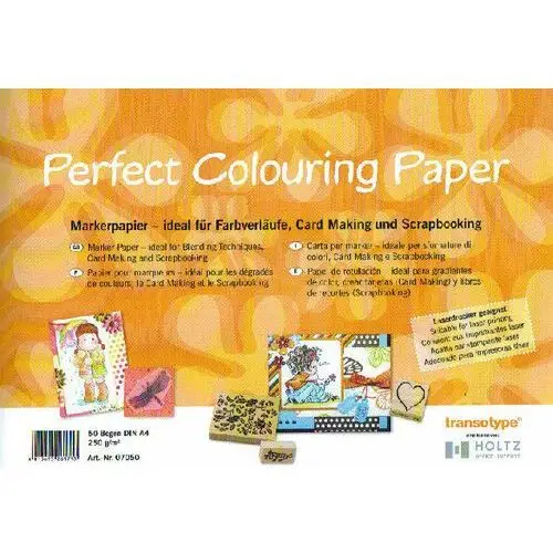 Blok rysunkowy Perfect Colouring Paper, A4, 50 kartek