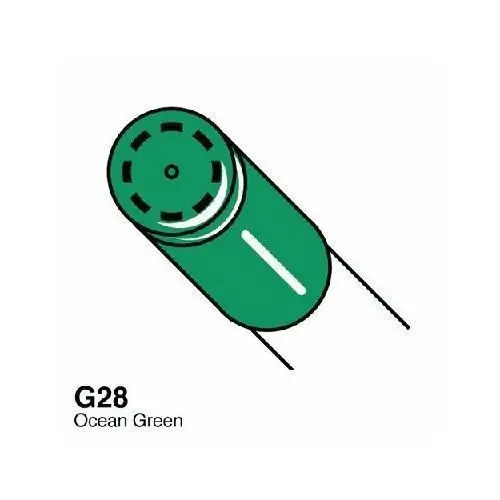 Ciao marker g28 ocean green Copic