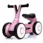 Costway Chodzik rowerek dla dzieci różowy Sklep