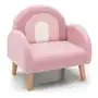 Fotel dla dzieci różowo-biały Sklep