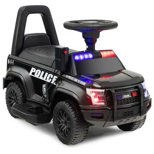 Jeździk dla dzieci samochód policyjny z megafonem