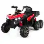 Pojazd elektryczny ATV dla dzieci czerwony, kolor czerwony Sklep