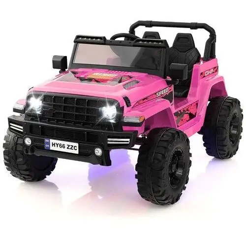 Costway Samochód elektryczny terenowy dla dzieci różowy
