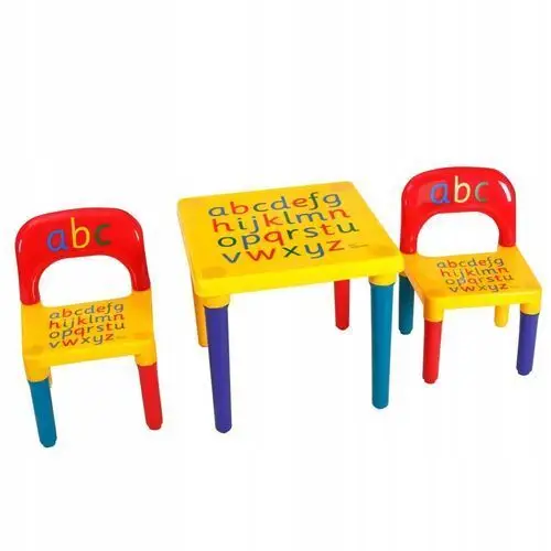 Costway Stolik i krzesełka dla dzieci zestaw